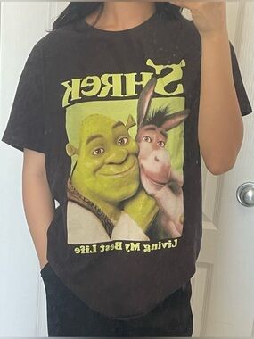Bluenotes Shrek Oversized Graphic T-Shirt